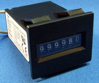 CL-002C1 COUNTER 6 DIGITS WITH PANELMOUNT (SMALL) DC 12V