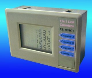 CL-008Cx4 Series 4 IN 1 LCD COUNTER METER